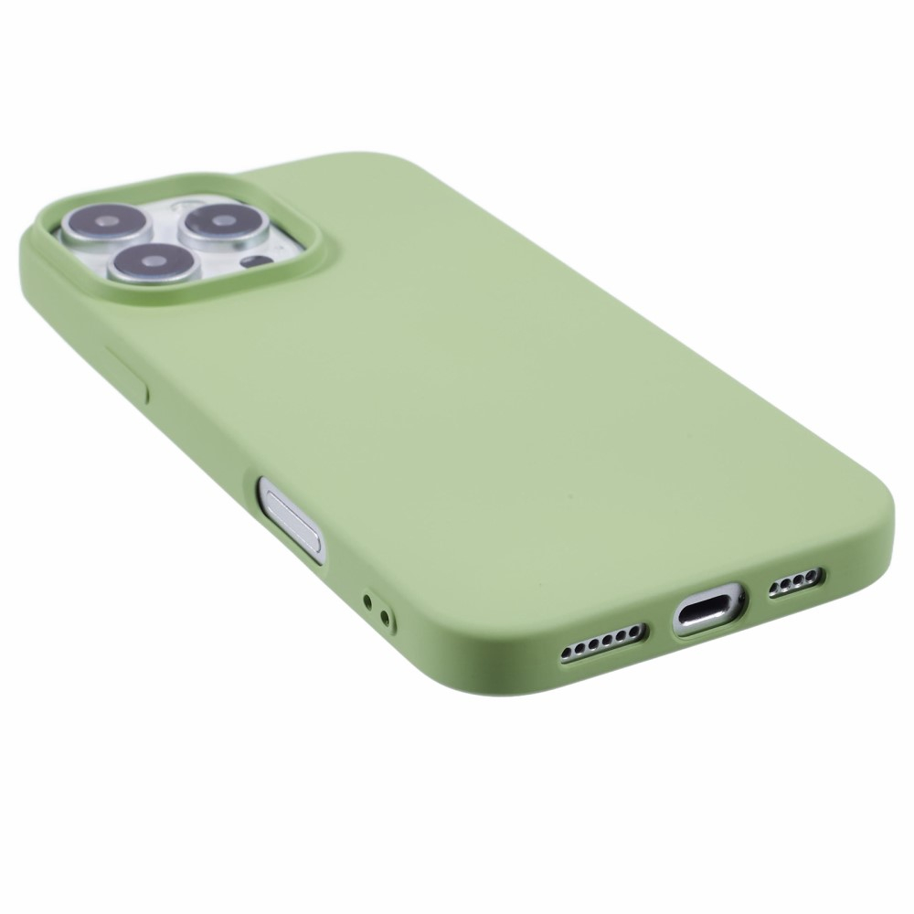 iPhone 16 Pro Gummi Case Schutzhülle - Grün (Matt)