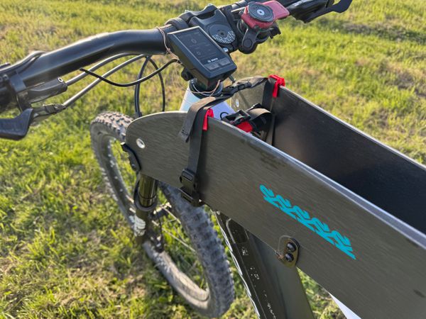 SKI RACK  03 Skiträger für Velos  schwarz