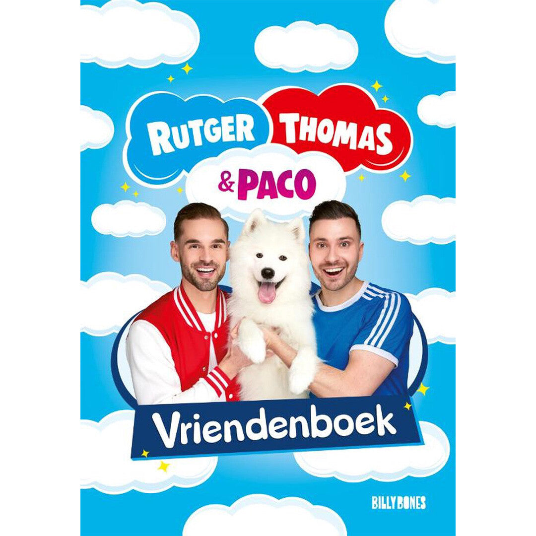 Rutger, thomas en paco vriendenboek