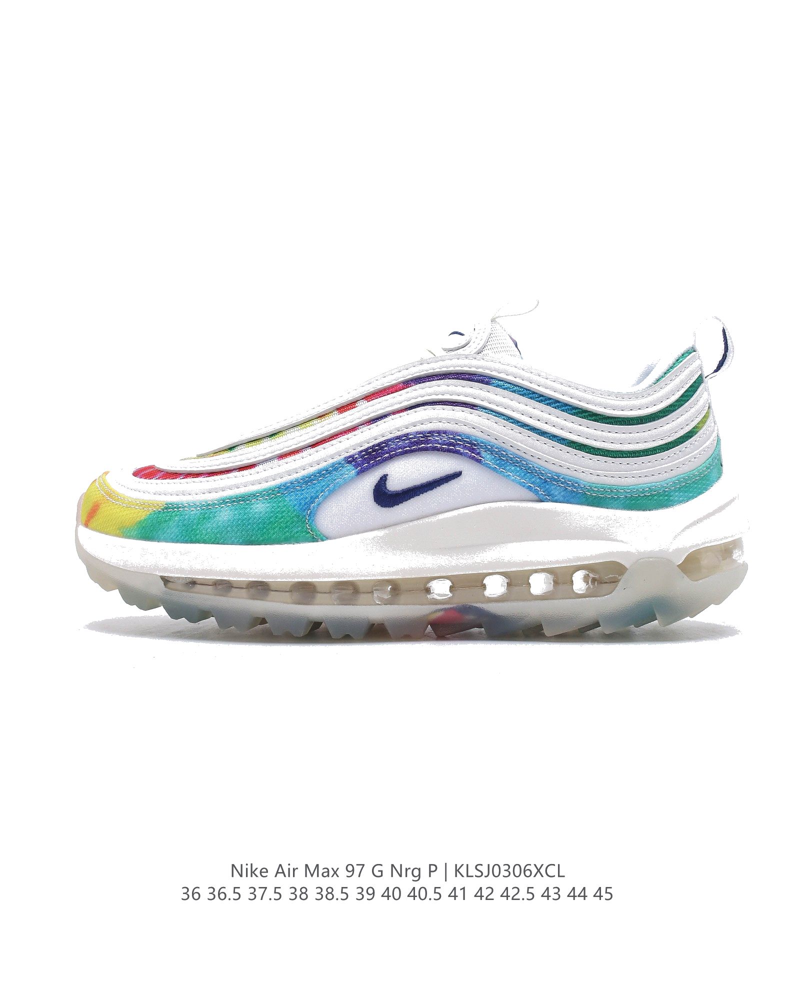 Nike Air Max 97 NRG White&Colorful CK1209-001 Dames & Heren Schoenen