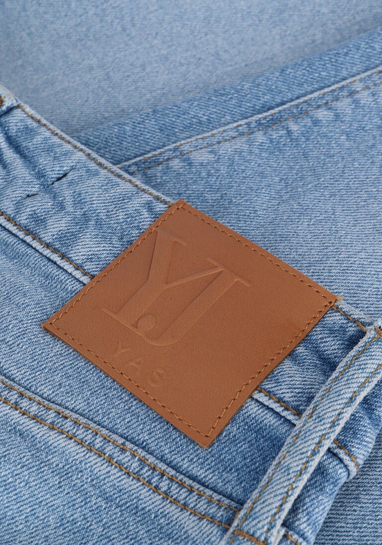 Y.A.S. lichtblauwe y.a.s. straight leg jeans yaszeo mw gf ankle jeansd