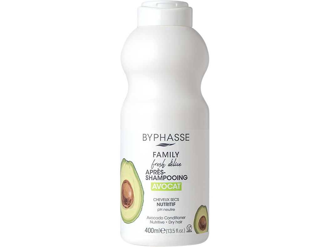 CONDICIONADOR BYPHASSE ABACATE CAB. SECO 400ML
