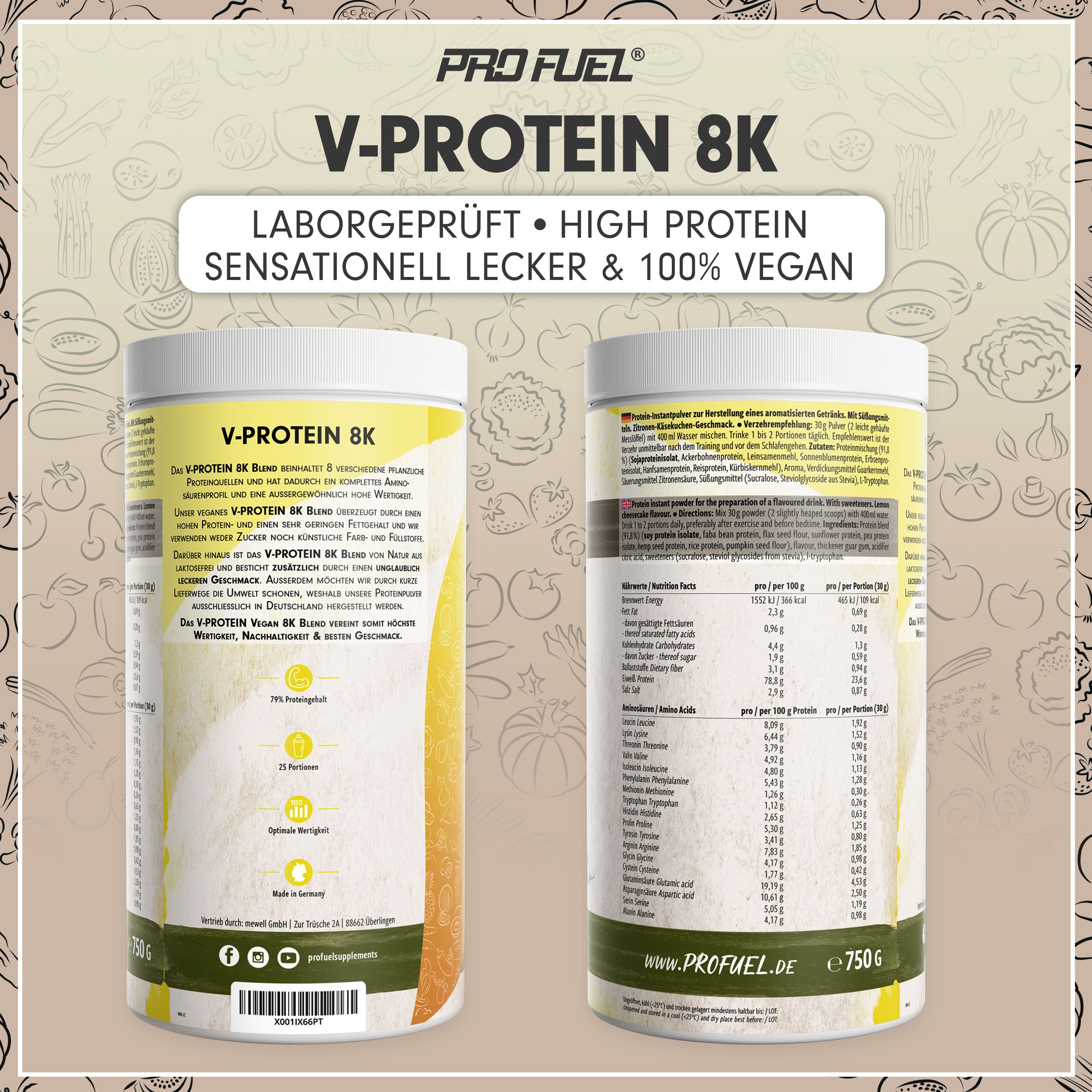 ProFuel - V-PROTEIN 8K