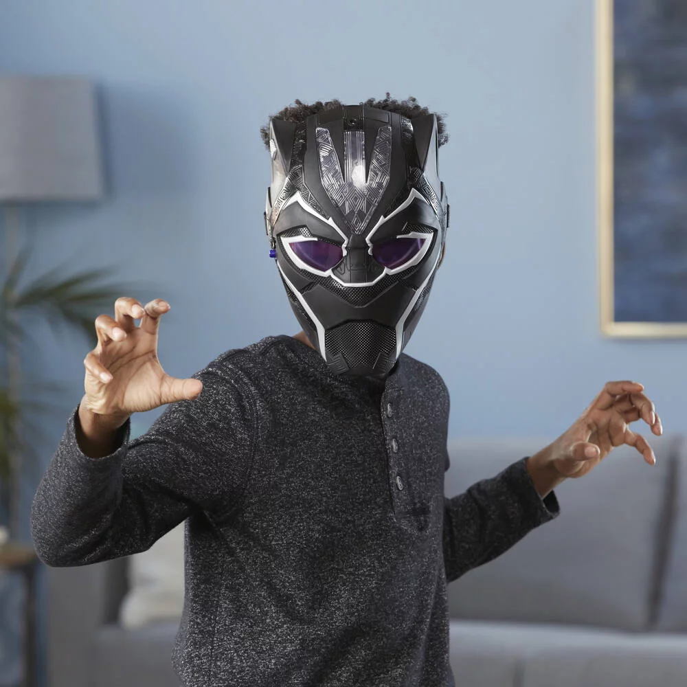 MARVEL - AVENGERS - DEGUISEMENT - BLACK PANTHER - MASQUE ELECTRONIQUE VIBRANIUM
