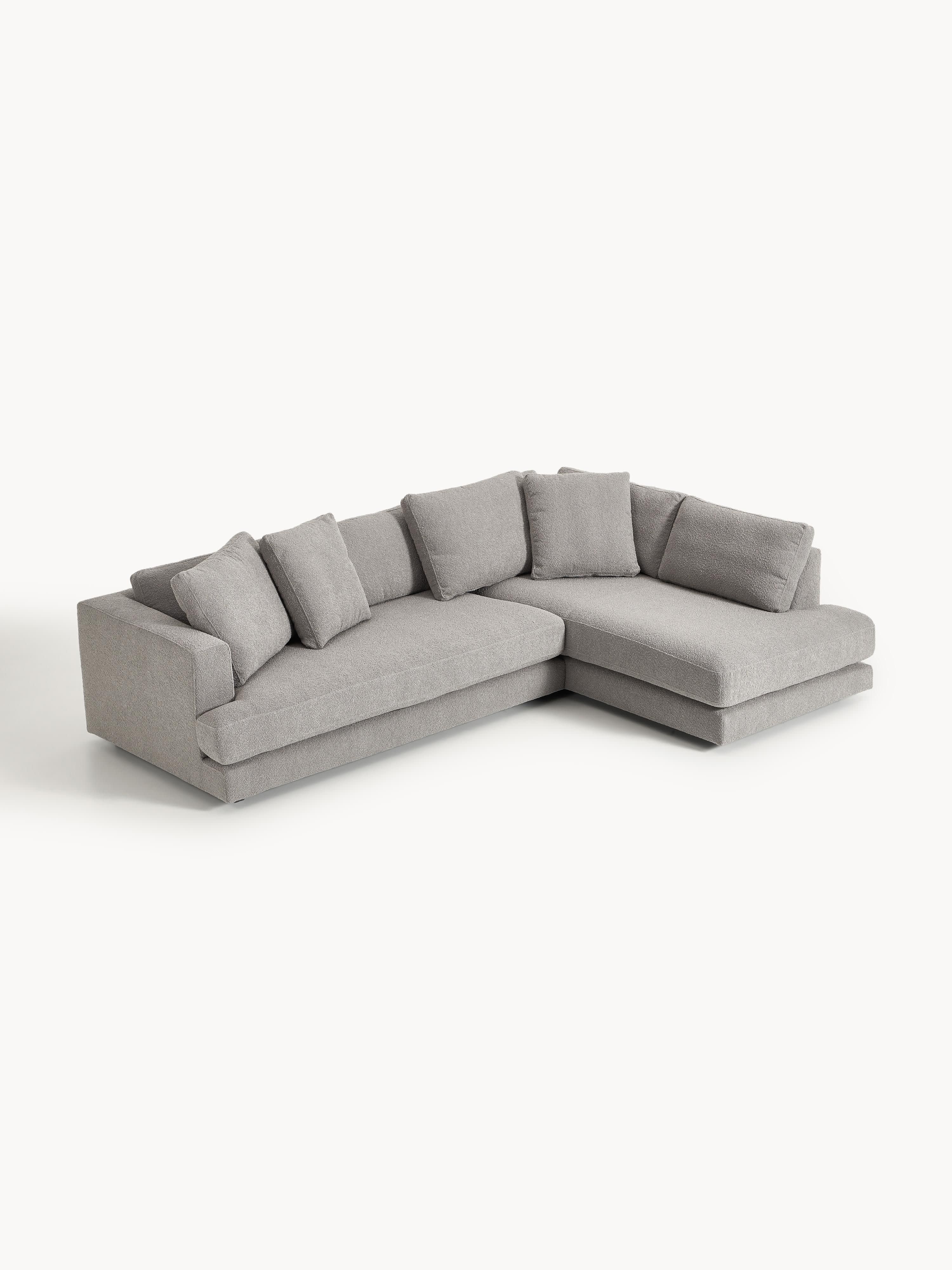 Bouclé hoekbank Tribeca