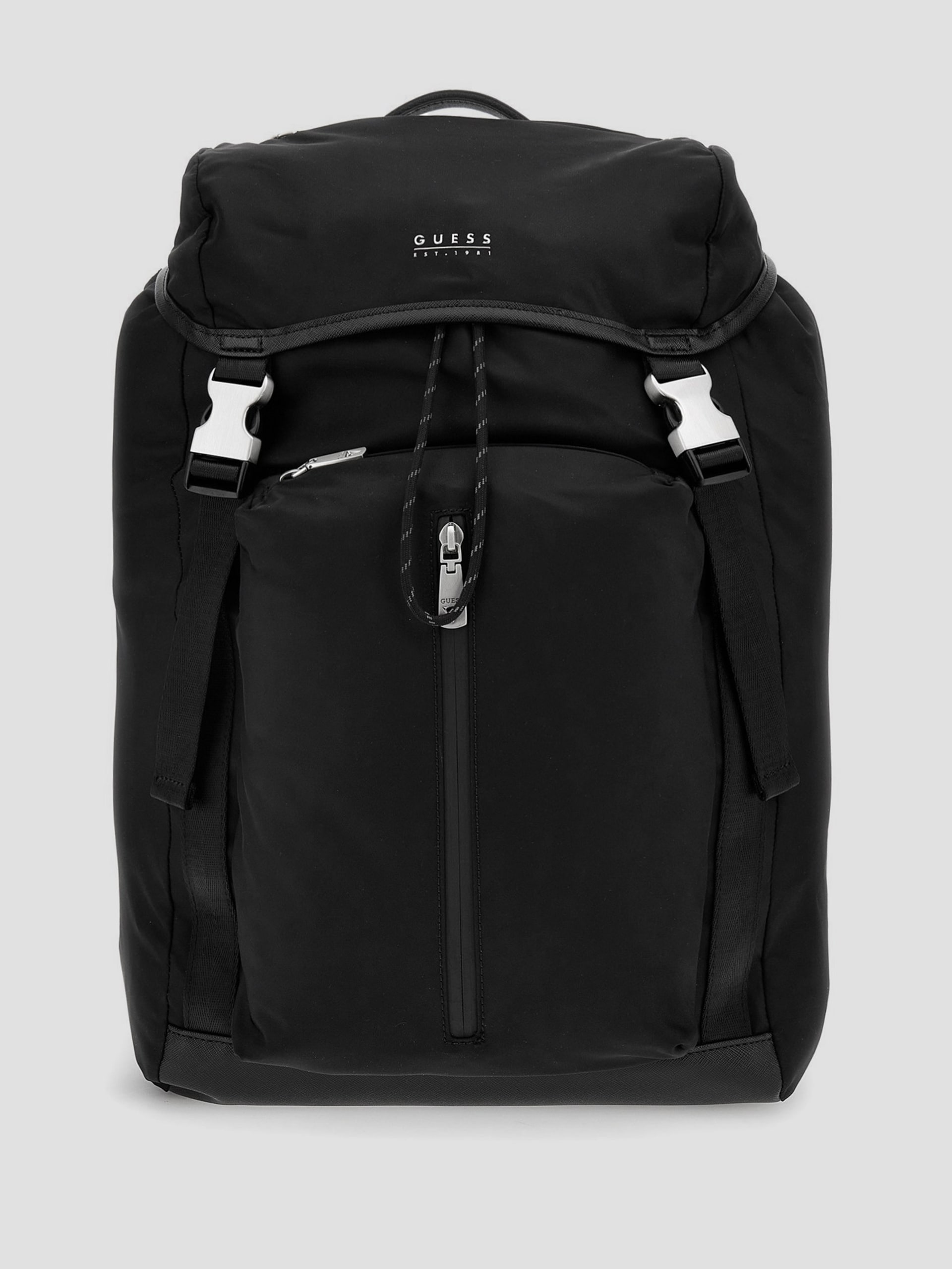 Mochila de nylon com fivela