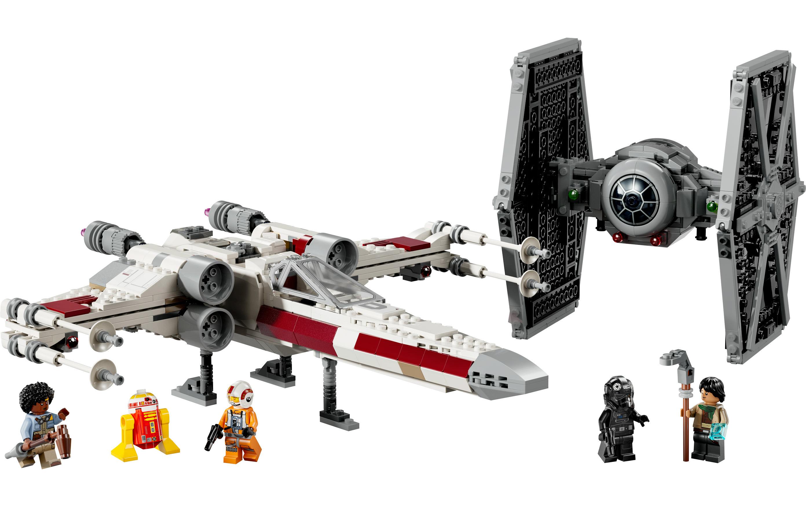 Star Wars Mashup aus TIE Fighter & X-Wing 75393Sternjäger Bau- und Spielset