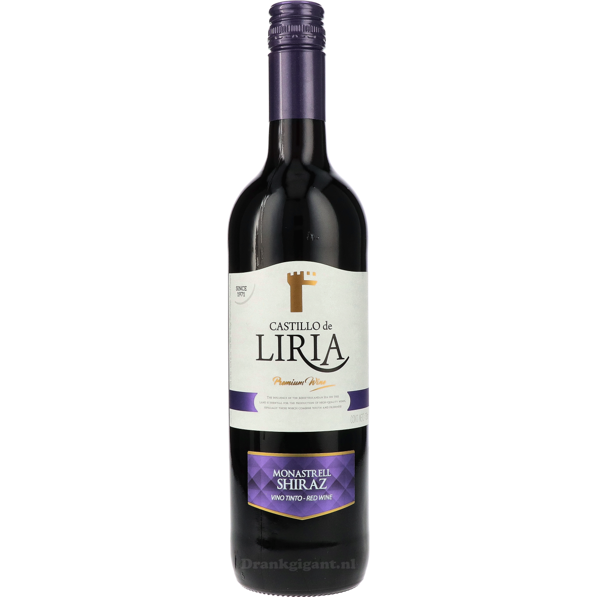 Castillo De Liria Monastrell Shiraz 75 cl