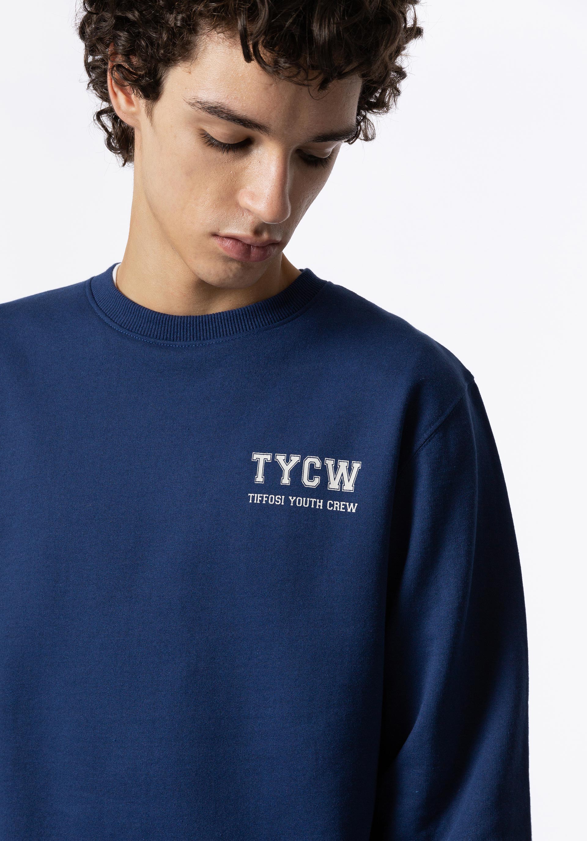 Sweatshirt com Estampado nas Costas