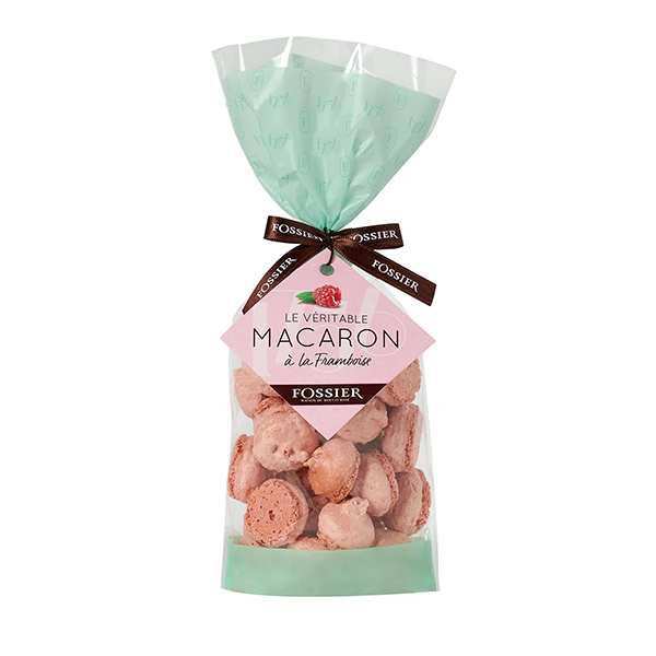 Macarons framboise - Maison Fossier