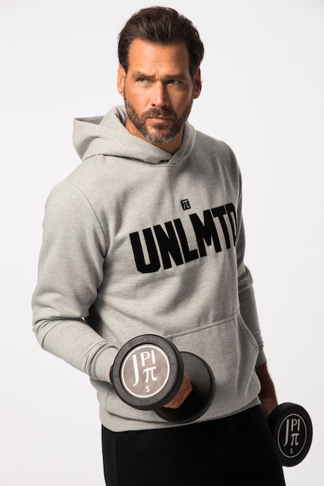 JAY-PI Hoodie, Fitness, Sweat, Kapuze, Flock-Print