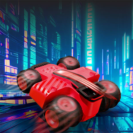 Sharper image Sideslider Stunt RC fjernstyret bil