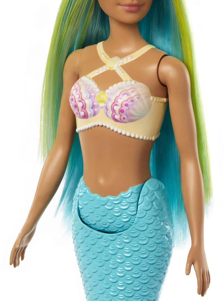BARBIE - POUPEE SIRENE BLEU