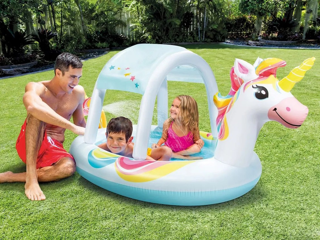Intex Unicorn opblaasbaar kinderzwembad
