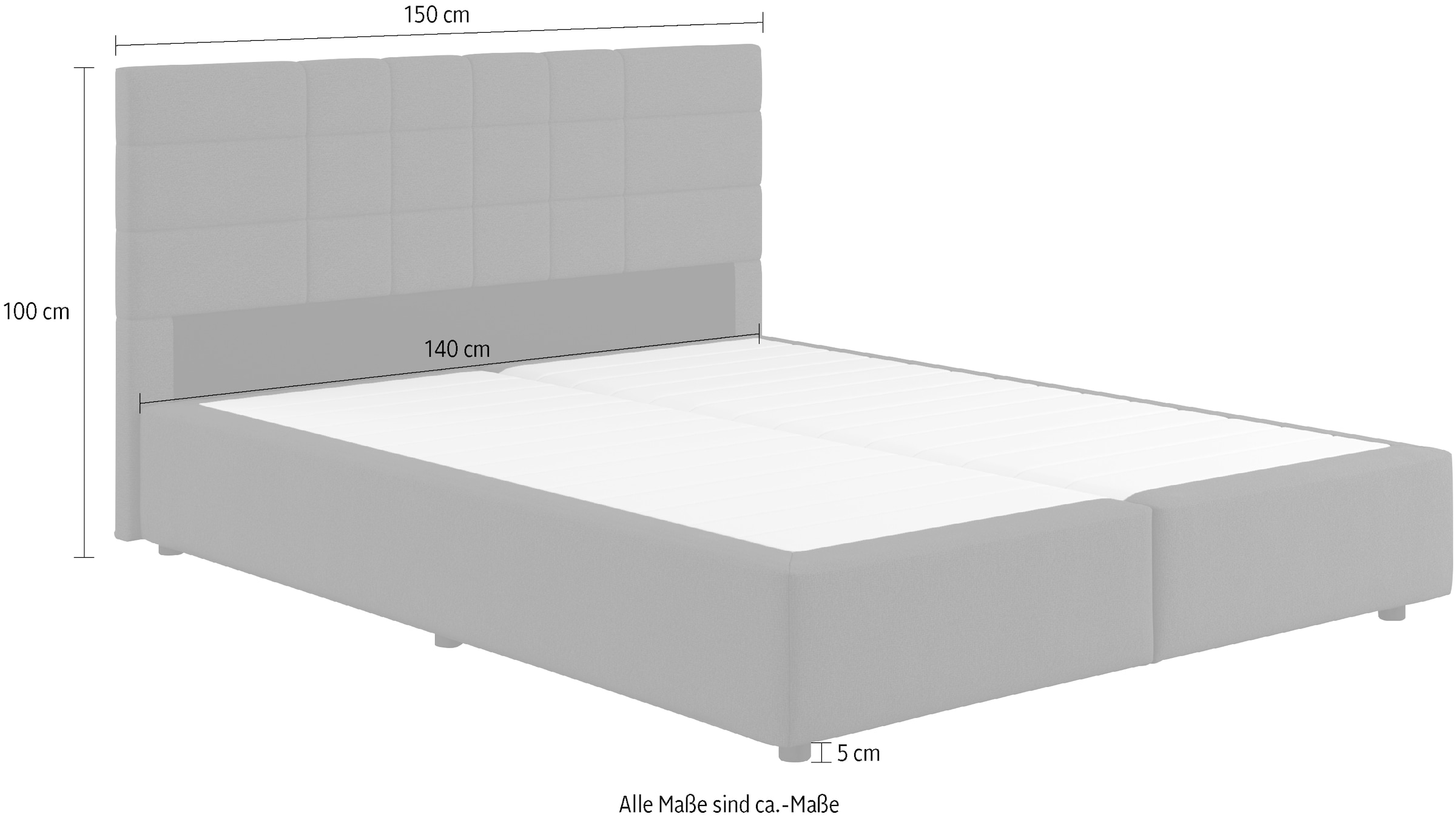 COTTA Boxbett »Nala« wahlweise mit Matratze und Topper erhältlich