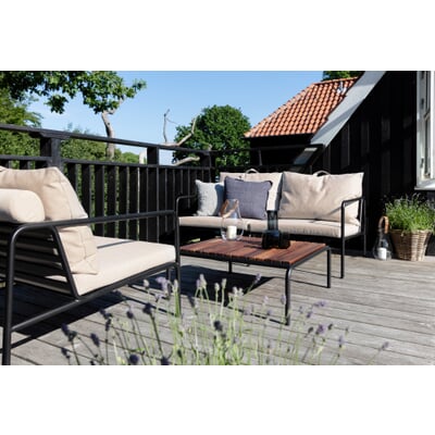 Loungetisch Avon, Schwarz