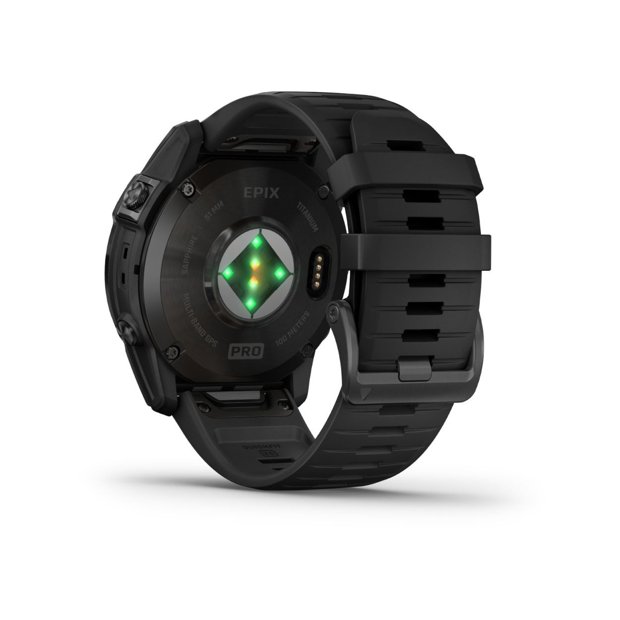 Epix Pro (Gen 2) - Sapphire Edition - 51mm Carbon Grey DLC-Titan w/Black Band