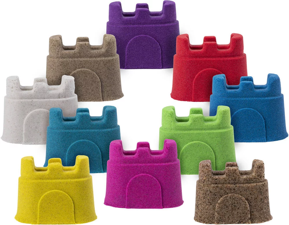 COFFRET RECHARGES 10 COULEURS 1,27 KG KINETIC SAND