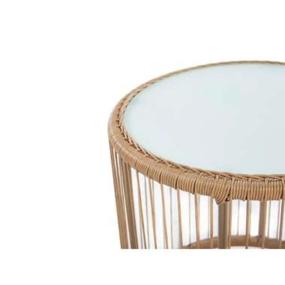 LABICO - Bistroset voor 2 - Natuurlijk - PE rotan