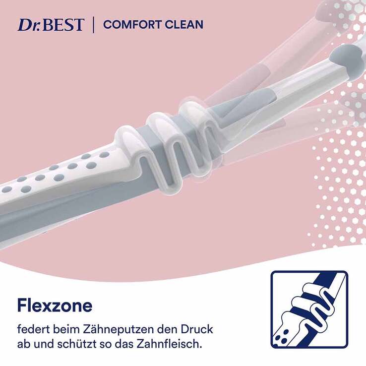Dr. Best Comfort Clean Soft Zahnbürste, 1 St