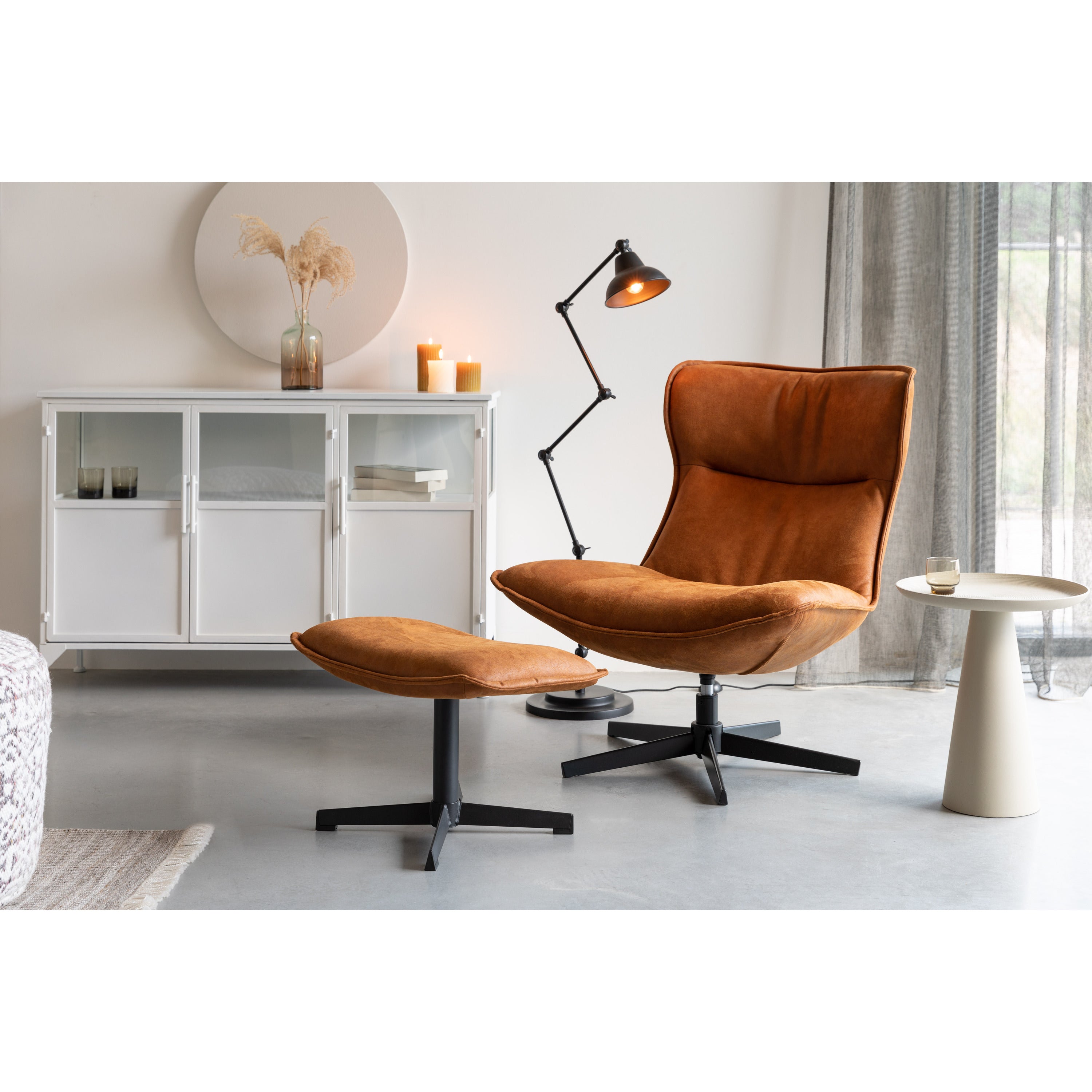 by fonQ basic Lazy Fauteuil - Cognac