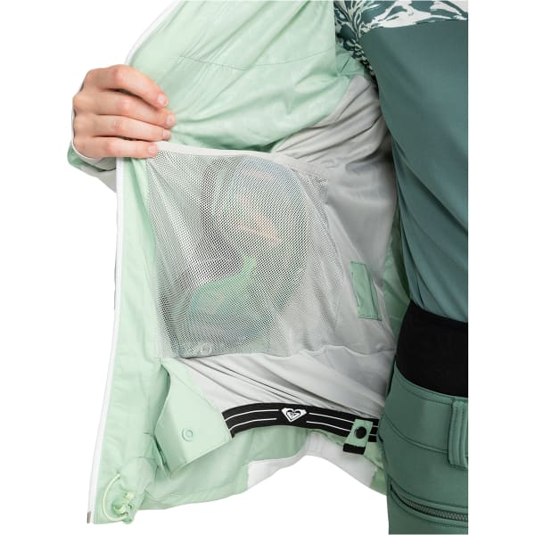 Veste de ski ROXY SNOWBLIZZARD JK CAMEO GREEN
