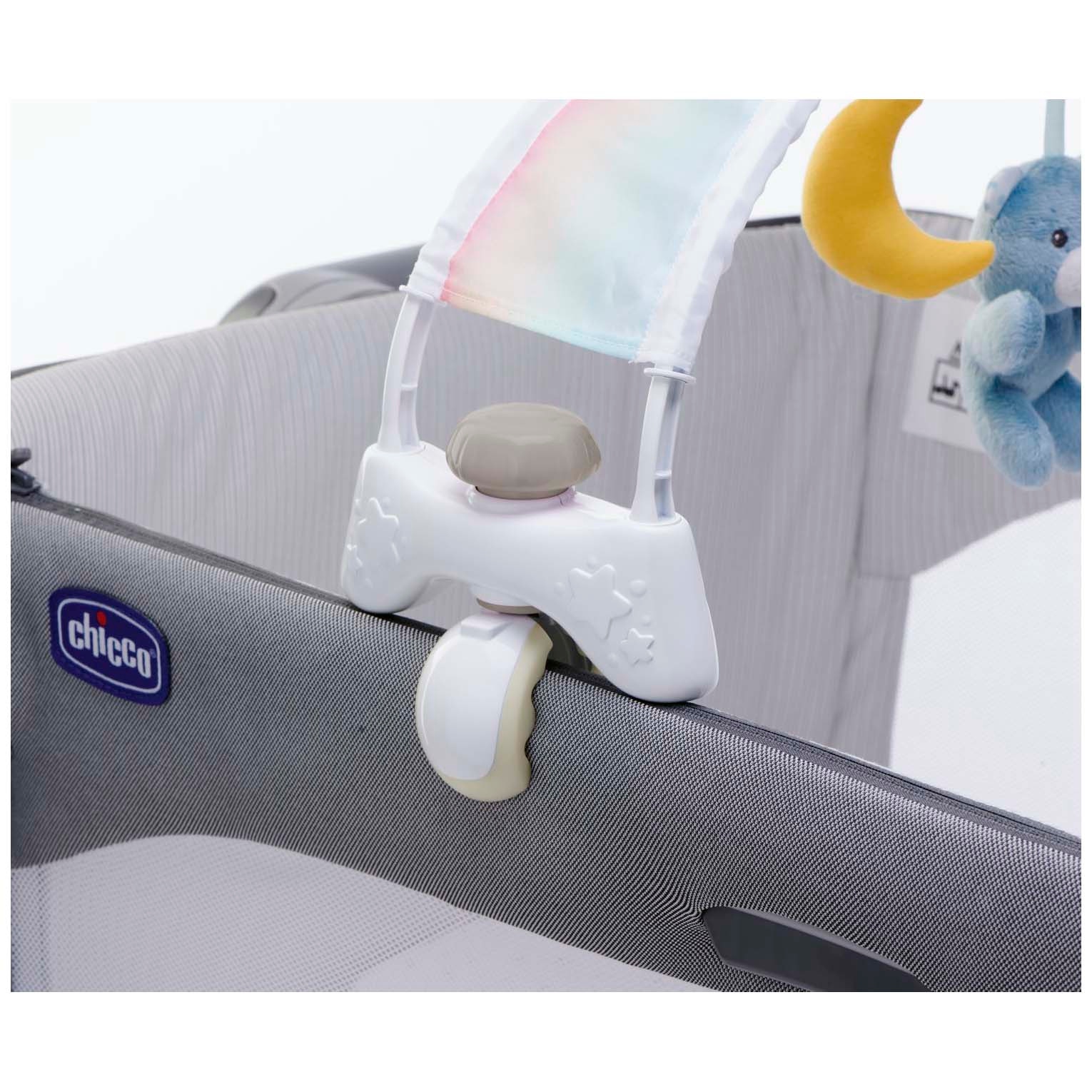Chicco bed speelboog regenboog naturel wit