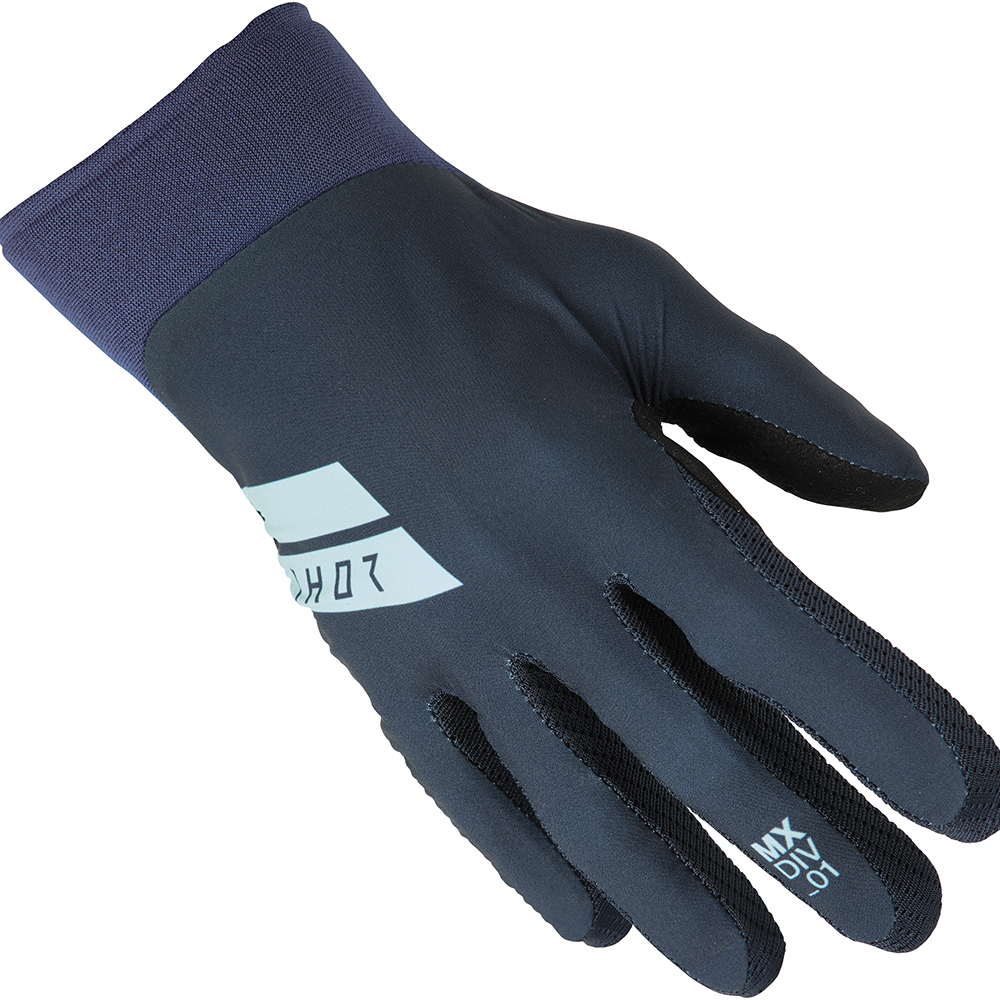 Thor Motocross - Gants Agile Hero Bleu foncé / Mint