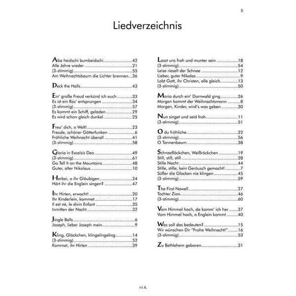 Horst Rapp Verlag Fröhliche Weihnacht mit der Klarinette