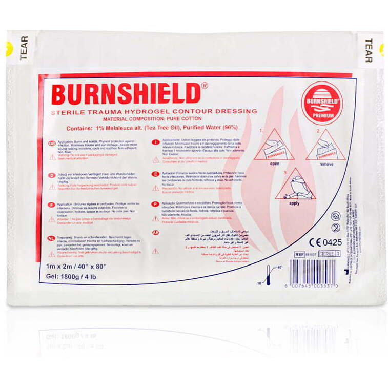 Couverture pour les brûlures Burnshield 1 m x 2 m