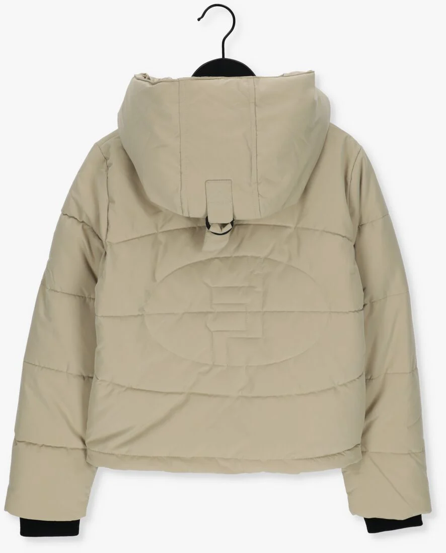 FRANKIE & LIBERTY beige frankie & liberty gewatteerde jas felicia puffer coat