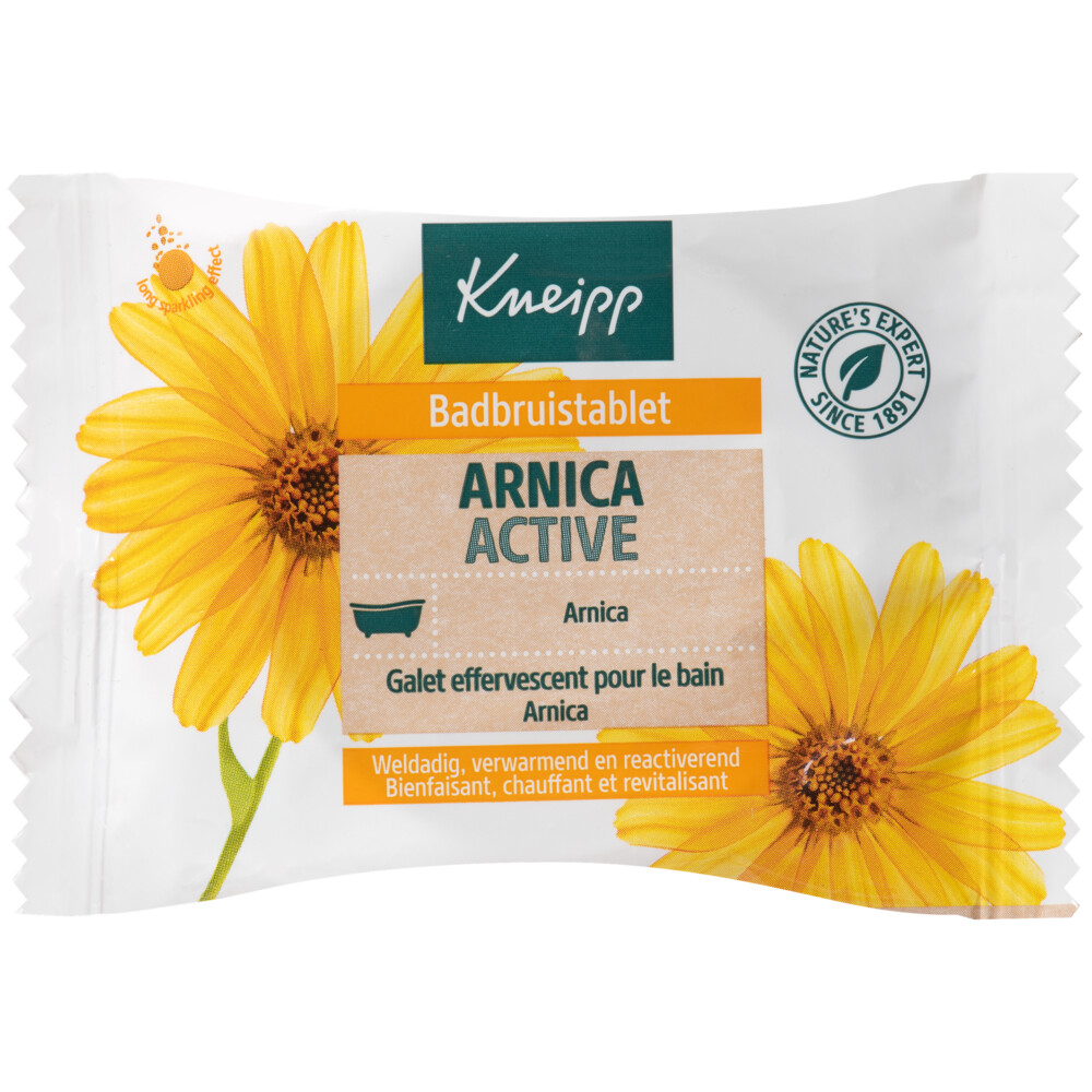 Kneipp Badbruistablet Arnica Active80 gr