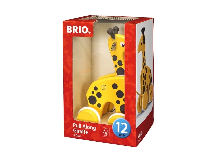 BRIO 30200 Træk-selv giraf