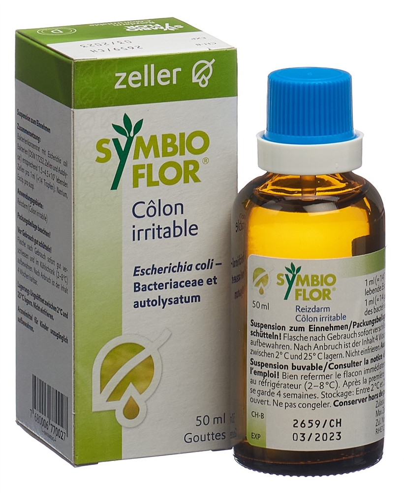 SYMBIOFLOR Reizdarm Tropfen Fl 50 ml