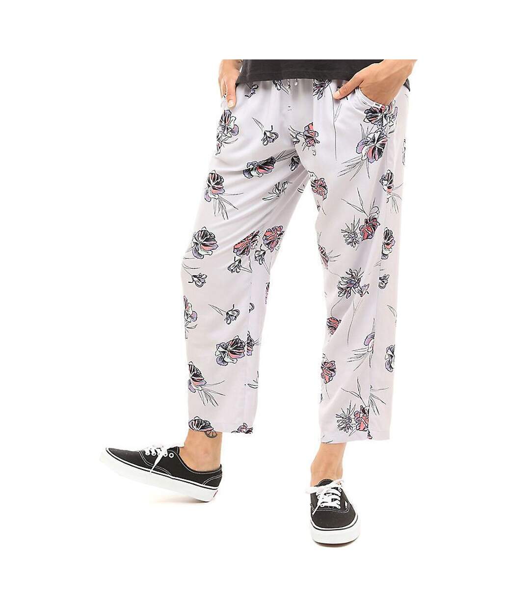 Pantalon Mauve à fleurs Femme Vans Avalon