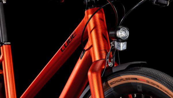 Cube Nulane Pro FE Fireorange - Damecykel - 2025