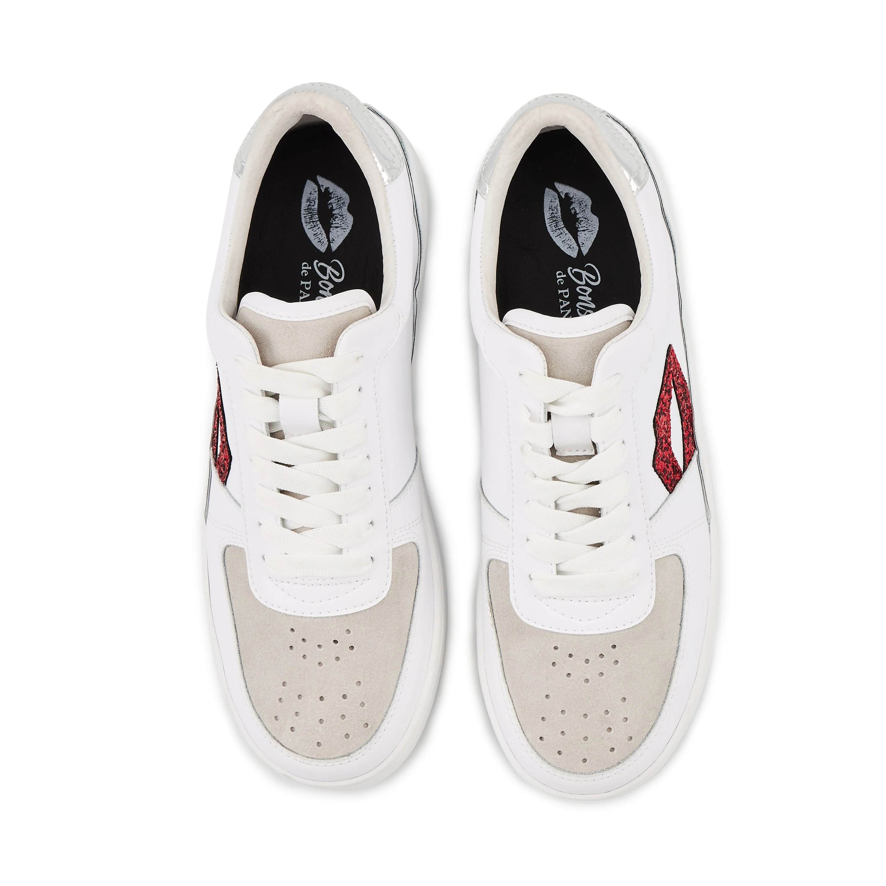 LOULOU - Sneakers en cuir | Blanc