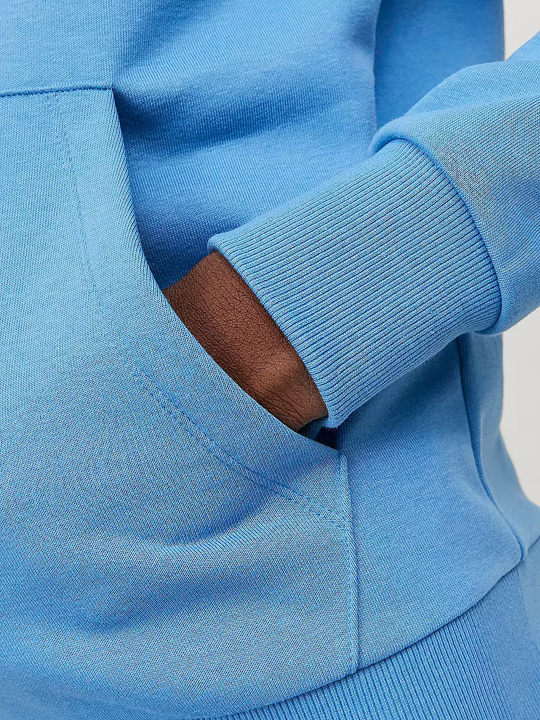 JACK & JONES Kapuzensweater - Hoodie JJEJOSH hellblau