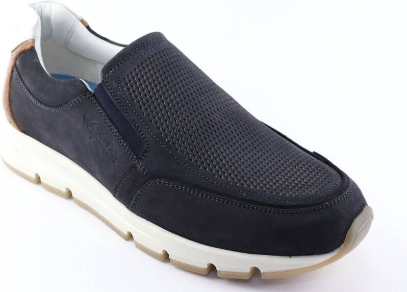 Australian Heren Instappers & Mocassins Eagle Blue Donkerblauw