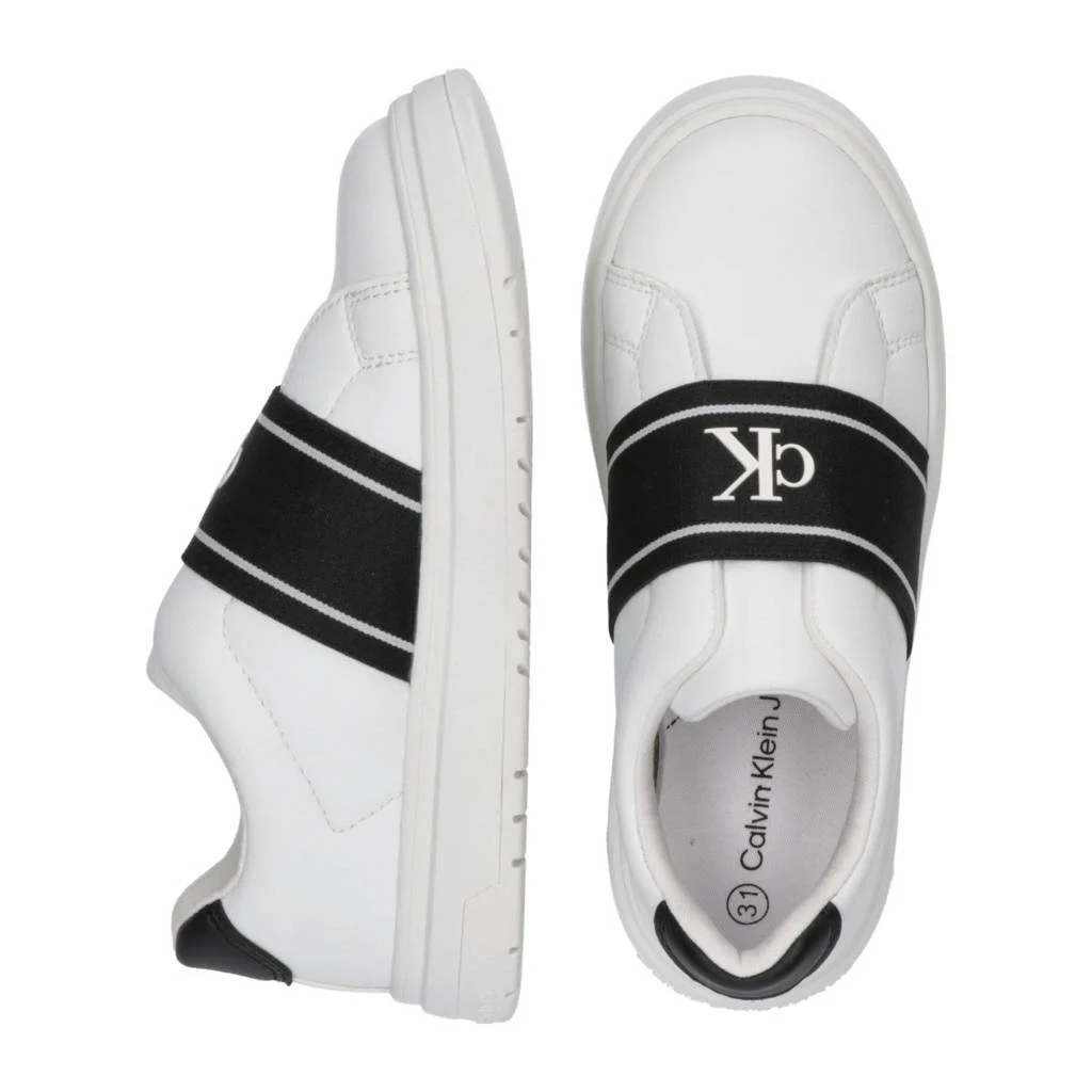 Calvin Klein sneakers wit/donkerblauw