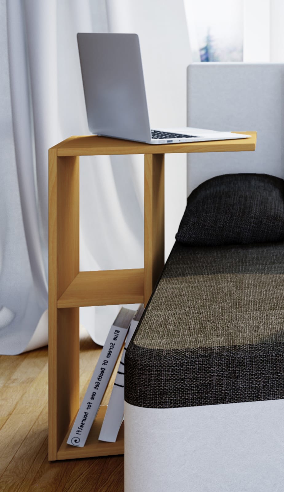 VCM Holz Beistelltisch Couchtisch Sofatisch Wohnzimmertisch Kaffeetisch Nachto