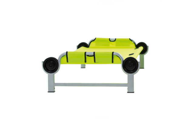 Disc-O-Bed Kid-O-Bed mit geradem Rahmen, ohne Seitentasche