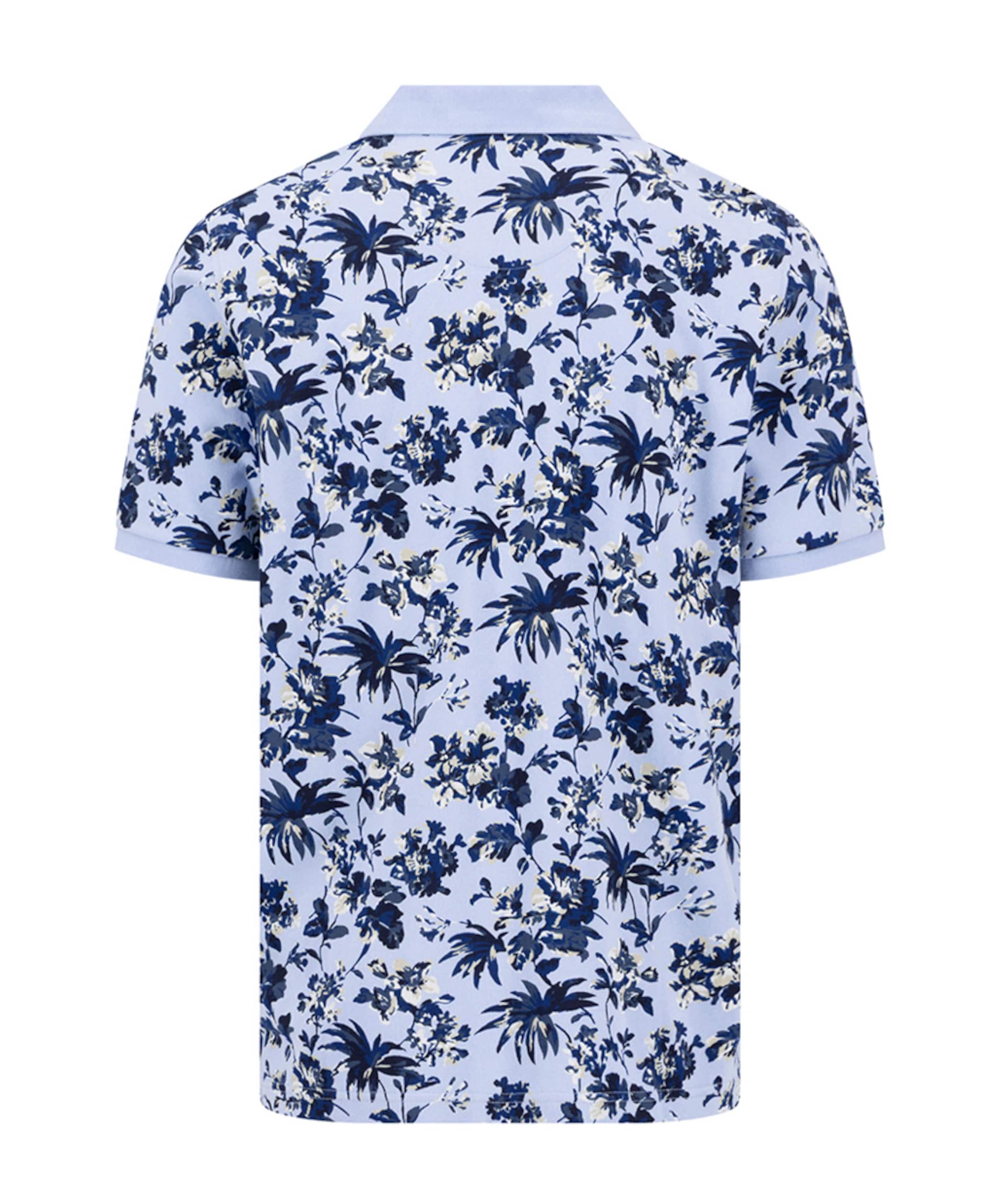 Fynch-Hatton Heren polo blauw