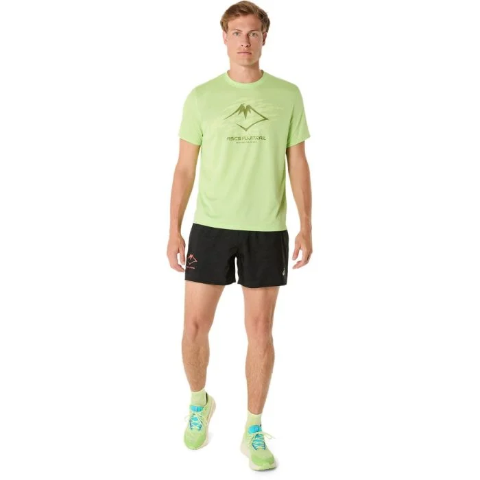 Asics Herre T-shirts Fujitrail SS Top Grøn