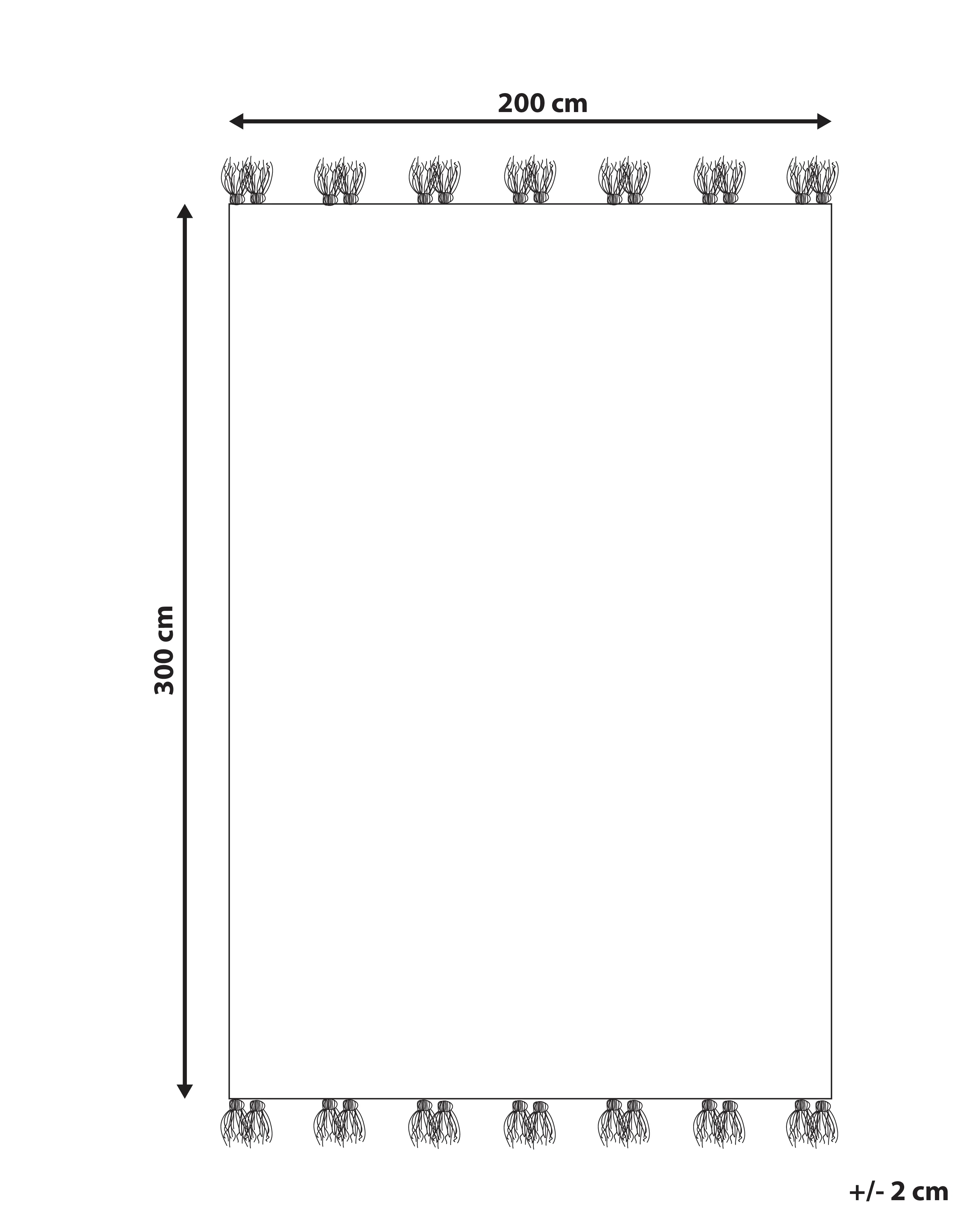Vloerkleed ARATASHEN Grijs 200 x 300 cm Wol Kelim