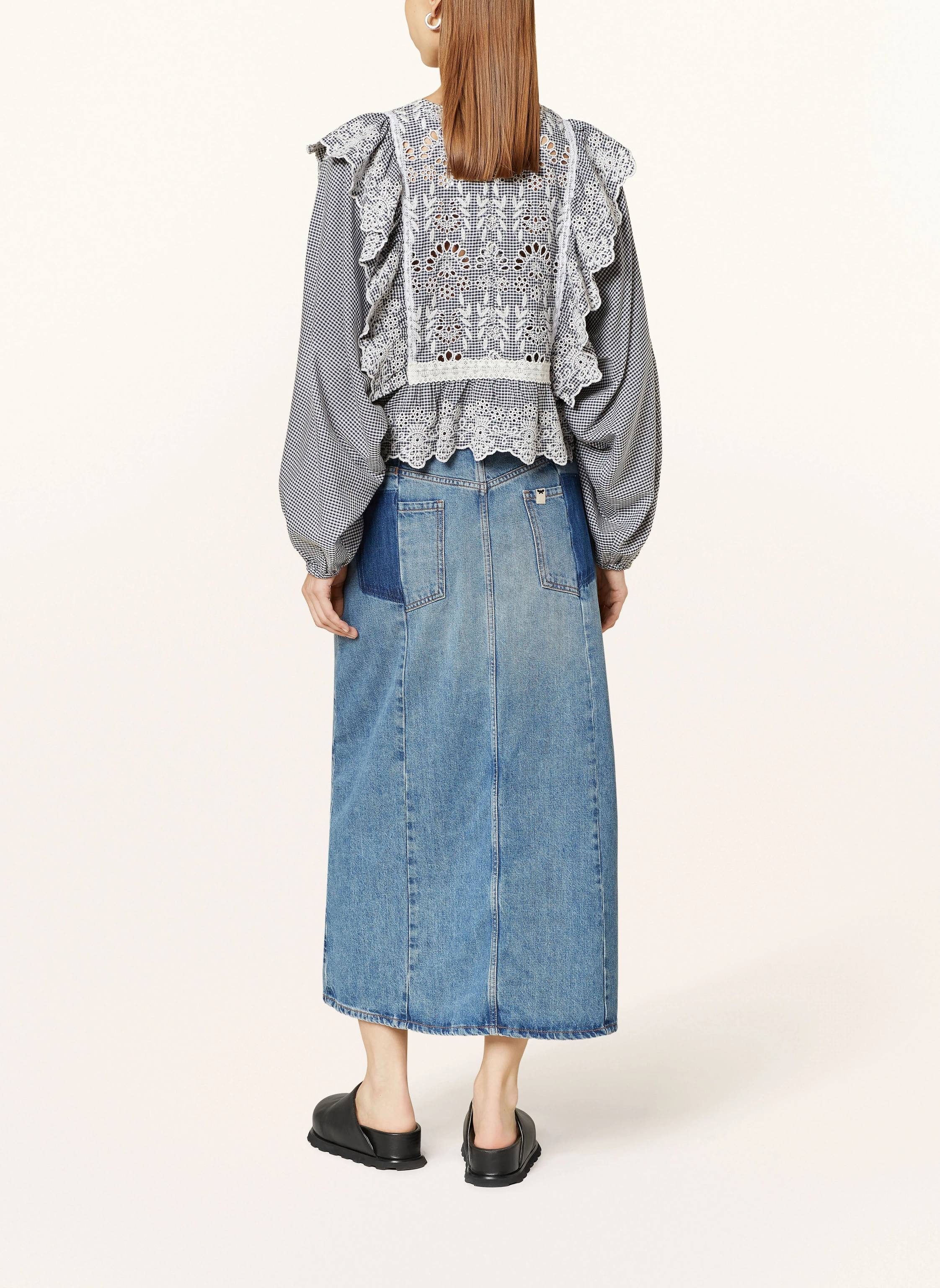WEEKEND Max Mara Blusenshirt ORAZIO mit Lochspitze