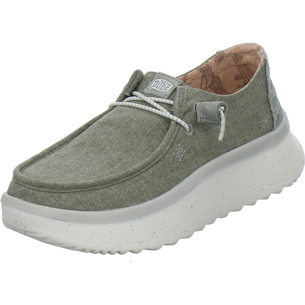 Hey Dude Sneaker Damen Wendy Peak Hellgrau