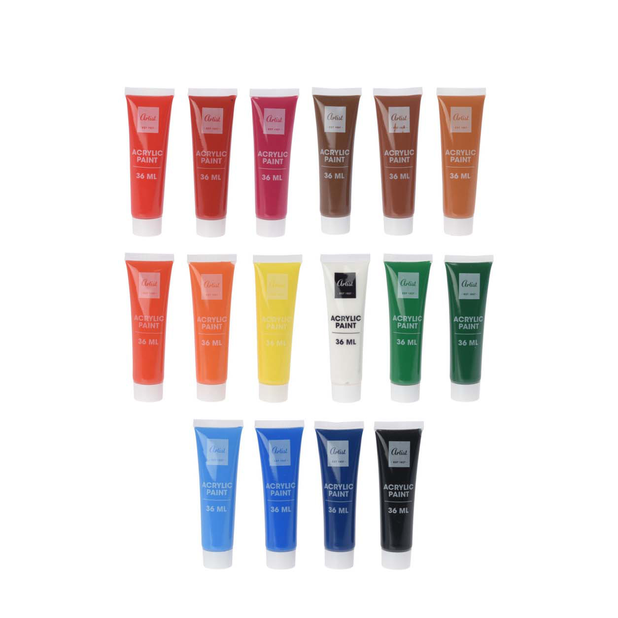 Acrylfarben Set 16-teilig