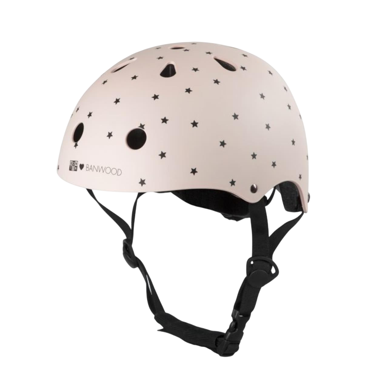 Banwood Kinderhelm Classic Sterne Pink