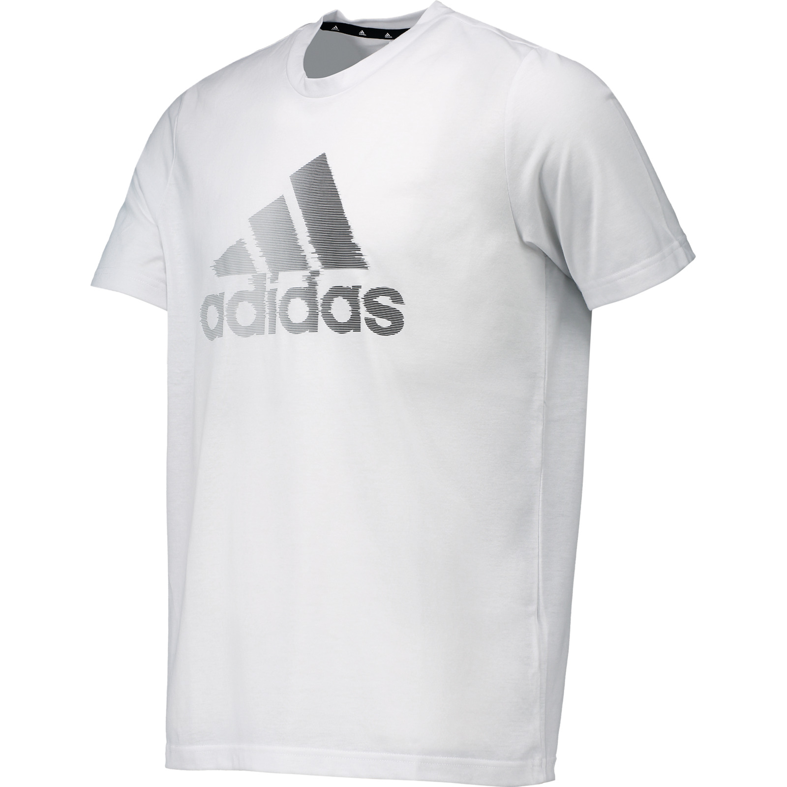 Adidas D2M LOGO TEE Hr, weiss, XL